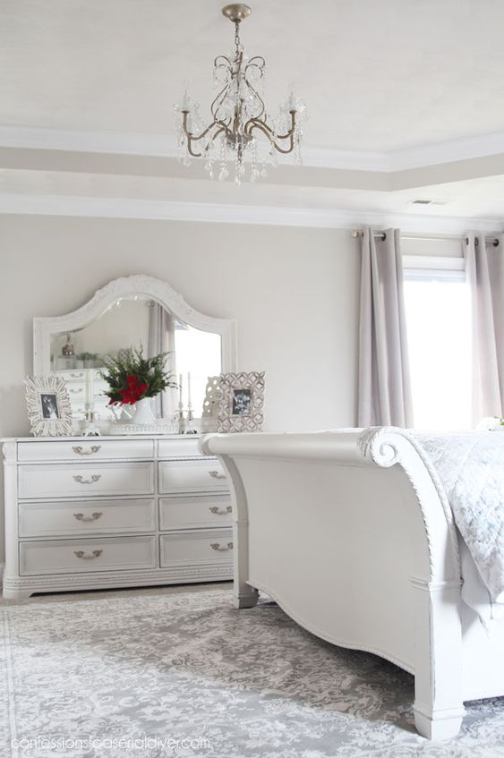 white bedroom