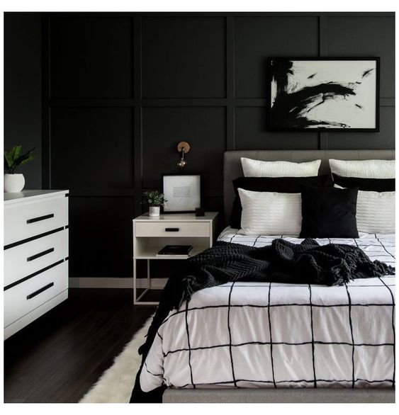 Monochrome Furniture Ideas for bedroom