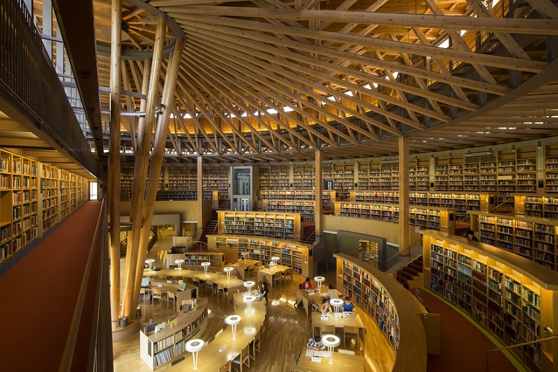 The Japanese Library Design Ideas - From The Dark Comes the Shines ...